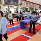 กิจกรรมโรงเรียนผู้สูงอายุปัญญาภิวัฒน์ ครั้งที่ ๙ (ฝึกจีบผ้า)