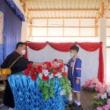พิธีมอบวุฒิบัตร แก่นักเรียนที่สำเร็จการศึกษาหลักสูตรปฐมวัย โรงเรียนอนุบาลเทศบาลสันทราย ประจำปีการศึกษา ๒๕๖๔ รุ่นที่ ๕