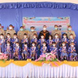 พิธีมอบวุฒิบัตร แก่นักเรียนที่สำเร็จการศึกษาหลักสูตรปฐมวัย โรงเรียนอนุบาลเทศบาลสันทราย ประจำปีการศึกษา ๒๕๖๔ รุ่นที่ ๕