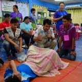 รับรุ่น สสส. ที่จังหวัดน่าน