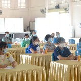 โครงการอบรมให้ความรู้ในการจัดทำแผนพัฒนาสุขภาพชุมชน ประจำปีงบประมาณ พ.ศ. ๒๕๖๕