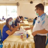 โครงการอบรมให้ความรู้ในการจัดทำแผนพัฒนาสุขภาพชุมชน ประจำปีงบประมาณ พ.ศ. ๒๕๖๕