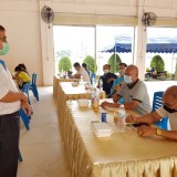 โครงการอบรมให้ความรู้ในการจัดทำแผนพัฒนาสุขภาพชุมชน ประจำปีงบประมาณ พ.ศ. ๒๕๖๕
