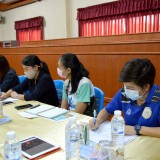 การประชุมคณะผู้บริหารและหัวหน้าส่วนราชการ ครั้งที่ ๓ ประจำปีงบประมาณ ๒๕๖๔