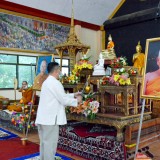 พิธีถวายเทียนพรรษา ภายใต้โครงการอนุรักษ์ประเพณีวันเข้าพรรษา ประจำปี ๒๕๖๔ 