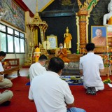 พิธีถวายเทียนพรรษา ภายใต้โครงการอนุรักษ์ประเพณีวันเข้าพรรษา ประจำปี ๒๕๖๔ 
