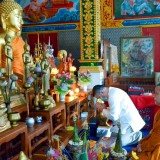 พิธีถวายเทียนพรรษา ภายใต้โครงการอนุรักษ์ประเพณีวันเข้าพรรษา ประจำปี ๒๕๖๔ 