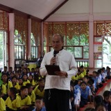 โครงการฝึกอบรมคุณธรรมจริยธรรมสำหรับเด็กและเยาวชนตำบลสันทราย