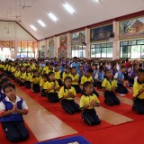 โครงการฝึกอบรมคุณธรรมจริยธรรมสำหรับเด็กและเยาวชนตำบลสันทราย