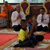 โครงการฝึกอบรมคุณธรรมจริยธรรมสำหรับเด็กและเยาวชนตำบลสันทราย
