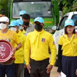 กิจกรรมปรับปรุงภูมิทัศน์ข้างทางถนนสายห้วยงู และ Big Cleaning Day
