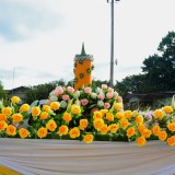 วันที่ 12 กรกฎาคม 2562 เทศบาลตำบลสันทราย ได้ดำเนินการจัดพิธีถวายเทียนพรรษา ประจำปี 2562 