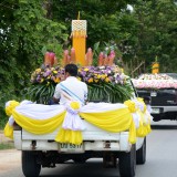 วันที่ 12 กรกฎาคม 2562 เทศบาลตำบลสันทราย ได้ดำเนินการจัดพิธีถวายเทียนพรรษา ประจำปี 2562 