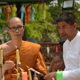 ร่วมงานบรรพชา-อุปสมบท