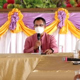 ประชาคมโครงการอนุรักษ์ฟื้นฟูลำน้ำห้วยงู พร้อมระบบกระจายน้ำด้วยพลังงานแสงอาทิตย์ บ้านห้วยงูใน หมู่ที่ ๕ ตำบลสันทราย อำเภอฝาง จังหวัดเชียงใหม่