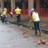กิจกรรมอาสาสมัครท้องถิ่นรักษ์โลก "อถล. พัฒนาวัดศรีบุญเรือง (Big Cleaning Day)"