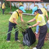 กิจกรรมอาสาสมัครท้องถิ่นรักษ์โลก "อถล. พัฒนาวัดศรีบุญเรือง (Big Cleaning Day)"