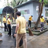 กิจกรรมอาสาสมัครท้องถิ่นรักษ์โลก "อถล. พัฒนาวัดศรีบุญเรือง (Big Cleaning Day)"