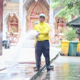 กิจกรรมอาสาสมัครท้องถิ่นรักษ์โลก "อถล. พัฒนาวัดศรีบุญเรือง (Big Cleaning Day)"