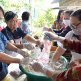 โครงการส่งเสริมอาชีพกลุ่มสตรีแม่บ้านเทศบาลตำบลสันทราย ประจำปีงบประมาณ 2563