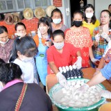 โครงการส่งเสริมอาชีพกลุ่มสตรีแม่บ้านเทศบาลตำบลสันทราย ประจำปีงบประมาณ 2563