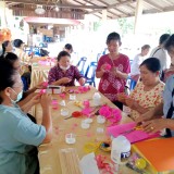 โครงการส่งเสริมอาชีพกลุ่มสตรีแม่บ้านเทศบาลตำบลสันทราย ประจำปีงบประมาณ 2563