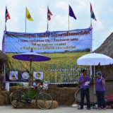 รณรงค์ไถกลบพืชปุ๋ยสด(ปอเทือง) ในโครงการเมืองเกษตรสีเขียว