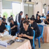 กิจกรรมฝึกอบรมและประดิษฐ์ดอกไม้จันทน์ เนื่องในพระราชพิธีถวายพระเพลิงพระบรมศพสมเด็จพระนางเจ้าสิริกิติ์พระบรมราชินีนาถ พระบรมราชชนนีพันปีหลวง 
