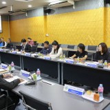 ประชุมคณะผู้บริหาร และหัวหน้าส่วนราชการเทศบาลตำบลสันทราย ครั้งที่ ๑ ประจำปี พ.ศ. ๒๕๖๙