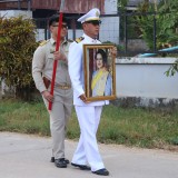 พิธีอัญเชิญเงินขวัญถุงพระราชทานกองทุนแม่ของแผ่นดินและพิธีแลกเงินขวัญถุงพระราชทาน