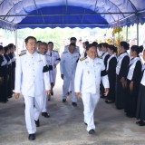 พิธีอัญเชิญเงินขวัญถุงพระราชทานกองทุนแม่ของแผ่นดินและพิธีแลกเงินขวัญถุงพระราชทาน