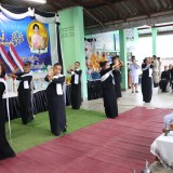 พิธีอัญเชิญเงินขวัญถุงพระราชทานกองทุนแม่ของแผ่นดินและพิธีแลกเงินขวัญถุงพระราชทาน