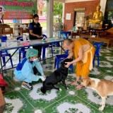 กิจกรรมรณรงค์ฉีดวัคซีนป้องกันโรคพิษสุนัขบ้า ตามโครงการสัตว์ปลอดโรค คนปลอดภัยจากโรคพิษสุนัขบ้า