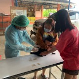 กิจกรรมรณรงค์ฉีดวัคซีนป้องกันโรคพิษสุนัขบ้า ตามโครงการสัตว์ปลอดโรค คนปลอดภัยจากโรคพิษสุนัขบ้า