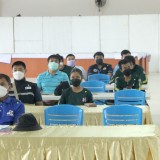 กิจกรรมอบรมให้ความรู้ตามโครงการอบรมเชิงปฏิบัติการให้ความรู้การปฐมพยาบาลเบื้องต้นและการฟื้นคืนชีพขั้นพื้นฐาน CPR ให้กับประชาชนในพื้นที่ตำบลสันทราย ประจำปีงบประมาณ พ.ศ. ๒๕๖๕