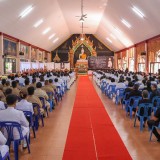 พิธีบำเพ็ญกุศลในวาระครบ ๕๐ วัน (ปัญญาสมวาร) แห่งการสิ้นพระชนม์ อุทิศถวายเป็นพระกุศลแด่สมเด็จพระเจ้าลูกเธอ เจ้าฟ้าพัชรกิติยาภา นเรนทิราเทพยวดี กรมหลวงราชสาริณีสิริพัชร มหาวัชรราชธิดา