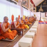 พิธีบำเพ็ญกุศลในวาระครบ ๕๐ วัน (ปัญญาสมวาร) แห่งการสิ้นพระชนม์ อุทิศถวายเป็นพระกุศลแด่สมเด็จพระเจ้าลูกเธอ เจ้าฟ้าพัชรกิติยาภา นเรนทิราเทพยวดี กรมหลวงราชสาริณีสิริพัชร มหาวัชรราชธิดา