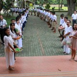 โครงการอบรมคุณธรรมจริยธรรมนักเรียน