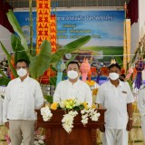 กิจกรรมหล่อเทียนพรรษา ภายใต้โครงการส่งเสริมอนุรักษ์ประเพณีวันเข้าพรรษา ประจำปี ๒๕๖๕