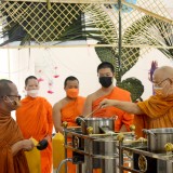 กิจกรรมหล่อเทียนพรรษา ภายใต้โครงการส่งเสริมอนุรักษ์ประเพณีวันเข้าพรรษา ประจำปี ๒๕๖๕