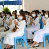 กิจกรรมหล่อเทียนพรรษา ภายใต้โครงการส่งเสริมอนุรักษ์ประเพณีวันเข้าพรรษา ประจำปี ๒๕๖๕