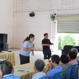 โครงการฝึกอบรมสร้างสุขต้านเศร้า เพื่อลดภาวะซึมเศร้าในผู้สูงอายุตำบลสันทราย ประจำปีงบประมาณ พ.ศ.๒๕๖๙