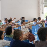 โครงการฝึกอบรมสร้างสุขต้านเศร้า เพื่อลดภาวะซึมเศร้าในผู้สูงอายุตำบลสันทราย ประจำปีงบประมาณ พ.ศ.๒๕๖๙