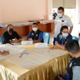 โครงการอบรมเชิงปฏิบัติการซ้อมแผนรองรับอุบัติเหตุหมู่และสาธารณภัย