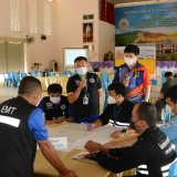 โครงการอบรมเชิงปฏิบัติการซ้อมแผนรองรับอุบัติเหตุหมู่และสาธารณภัย