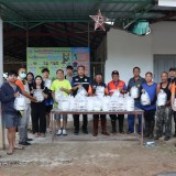 เทศบาลตำบลสันทราย ลงพื้นที่มอบข้าวกล่อง เพื่อช่วยเหลือ บรรเทาความเดือดร้อน