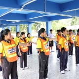 โครงการวัยเรียน วัยใส ขับขี่ปลอดภัย เสริมวินัยจราจร ประจำปีงบประมาณ ๒๕๖๙