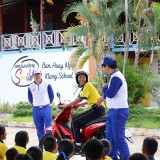 โครงการวัยเรียน วัยใส ขับขี่ปลอดภัย เสริมวินัยจราจร ประจำปีงบประมาณ ๒๕๖๙