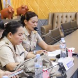 การประชุมคณะผู้บริหาร และหัวหน้าส่วนราชการเทศบาลตำบลสันทราย ครั้งที่ ๗ ประจำปี พ.ศ. ๒๕๖๘