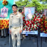 ร่วมพิธีถวายบังคมและวางพวงมาลาเนื่องในวันปิยมหาราช 